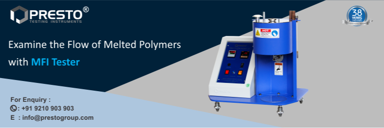 Examine The Flow Of Melted Polymers With MFI Tester